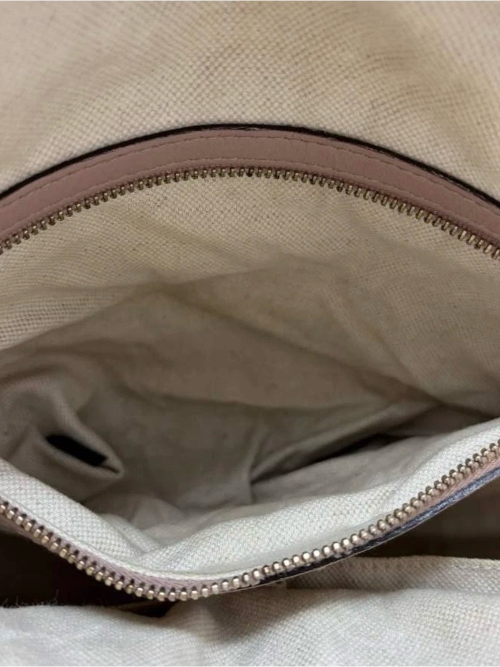 GUCCI Guccissima Bree Medium Foldover Tote Pink Leather 2-Way Crossbody Bag - Picture 11 of 15